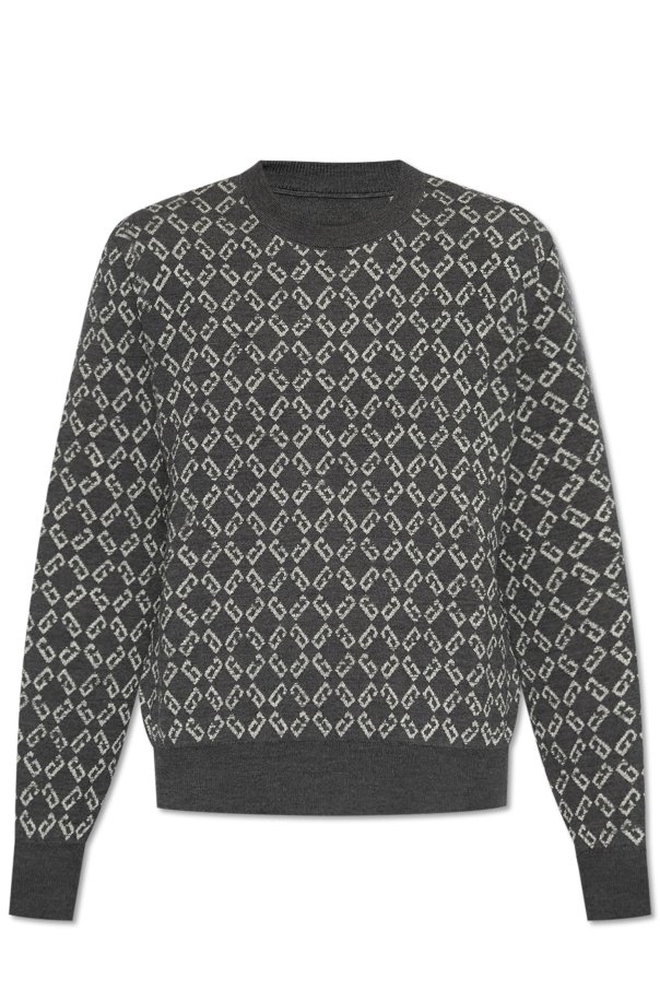 Grey Sweater with embroidered pattern Givenchy Vitkac Canada